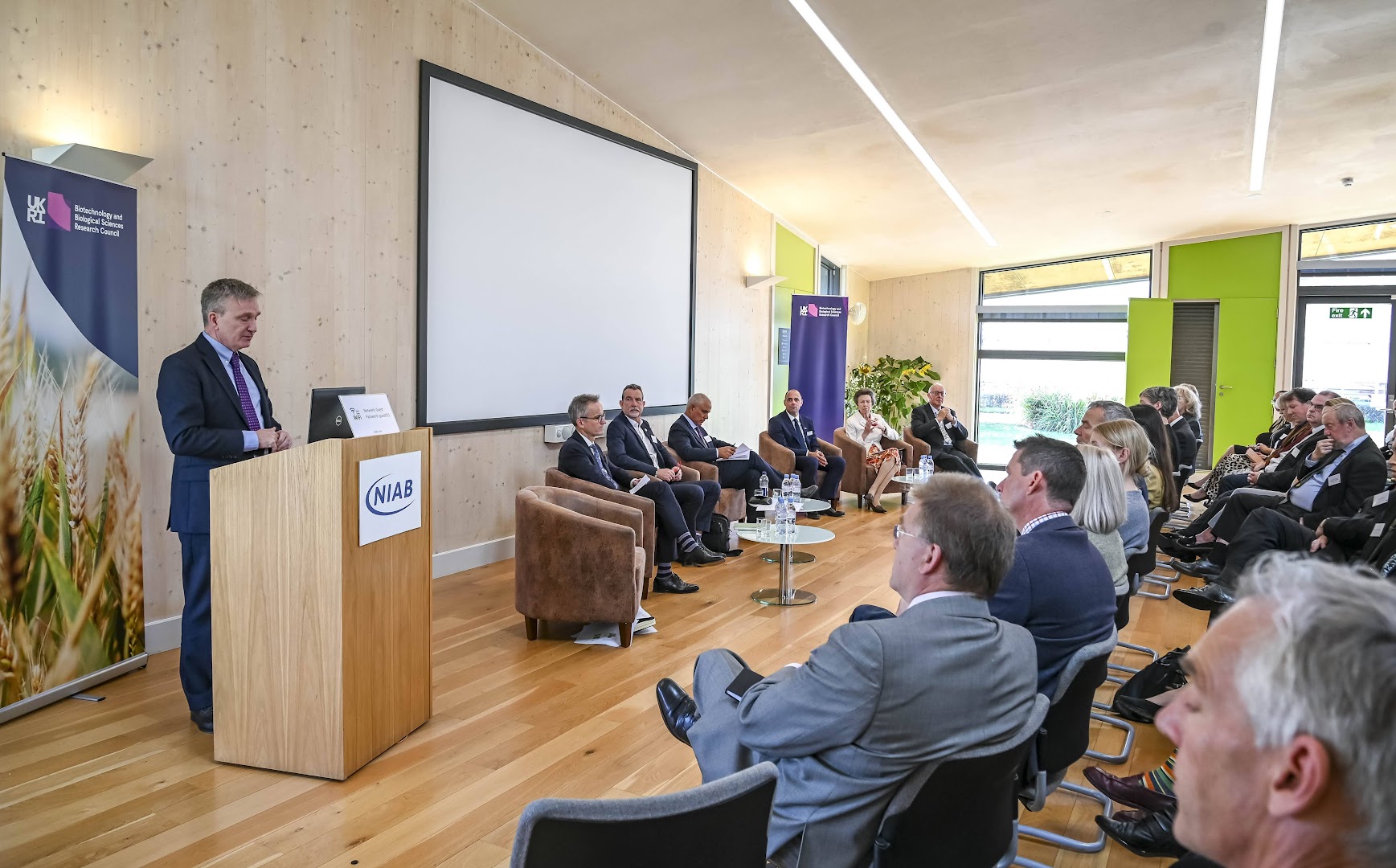 HRH The Princess Royal at NIAB